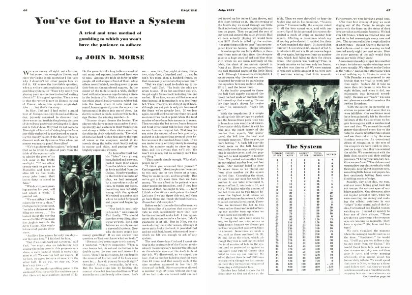 You’ve Got to Have a System