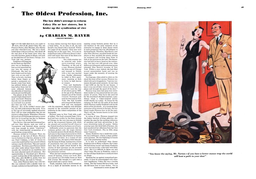 The Oldest Profession, Inc.