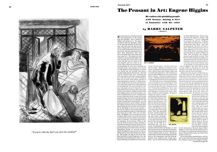 The Peasant in Art: Eugene Higgins