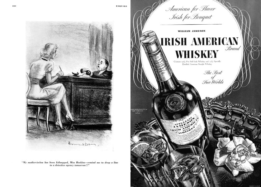 My Mother In Low Has Been Kidnapped Miss Hoskins Remind Me To Drop A Line To A Detective Agency Tomorrow Esquire December 1937 My Mother In Low Has Been Kidnapped Miss Hoskins Remind Me To Drop A Line To A Detective Agency Tomorrow Esquire December 1937