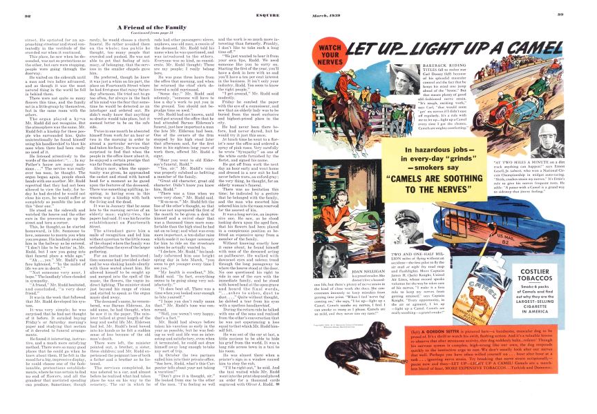 R. J. Reynolds Tobacco Company | Esquire | MARCH 1939