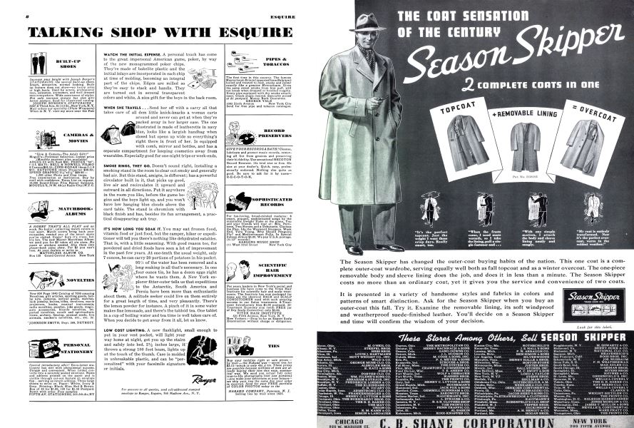 Advertisements | Esquire | NOVEMBER 1939