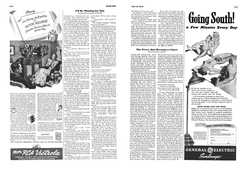 General electric company esquire march 1940