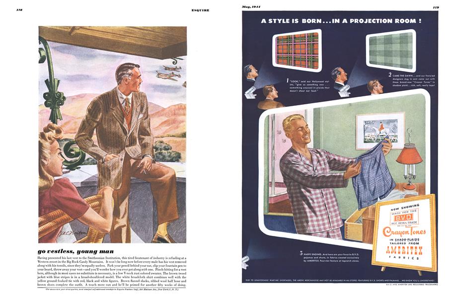 Go Vestless, Young Man