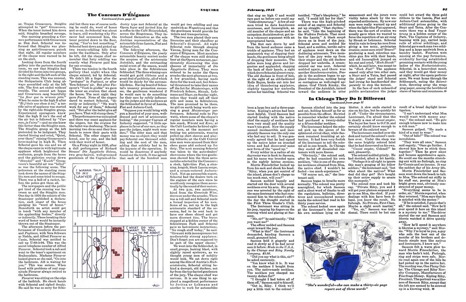 "She’s wonderful—she can make a thirty-six page report out of three words"