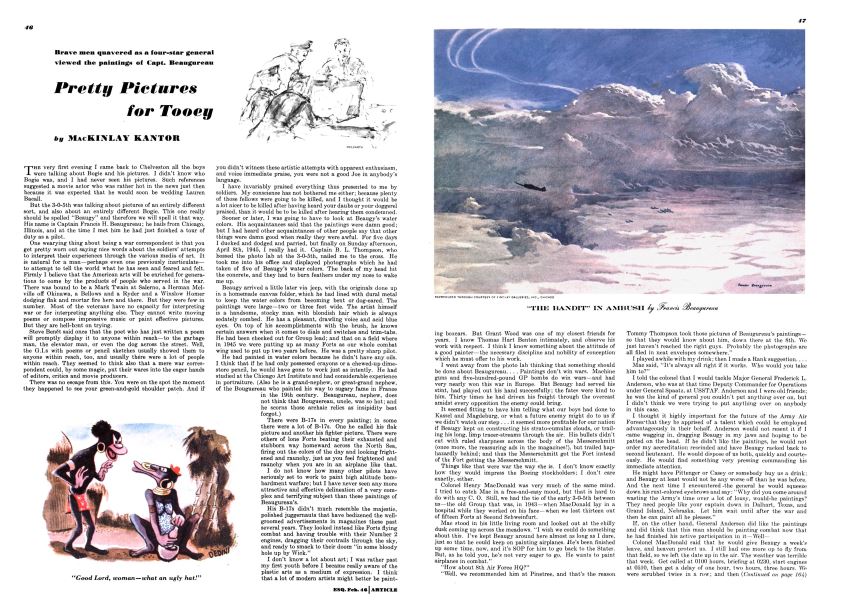 "THE BANDIT" IN AMBUSH | Esquire | FEBRUARY, 1946