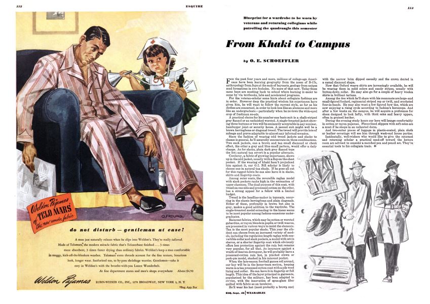 From Khaki to Campus