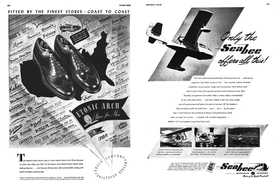 Republic Aviation Corporation | Esquire | OCTOBER, 1946