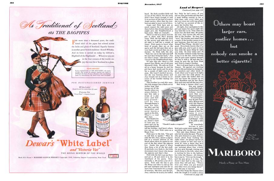 "Could I make a request?"