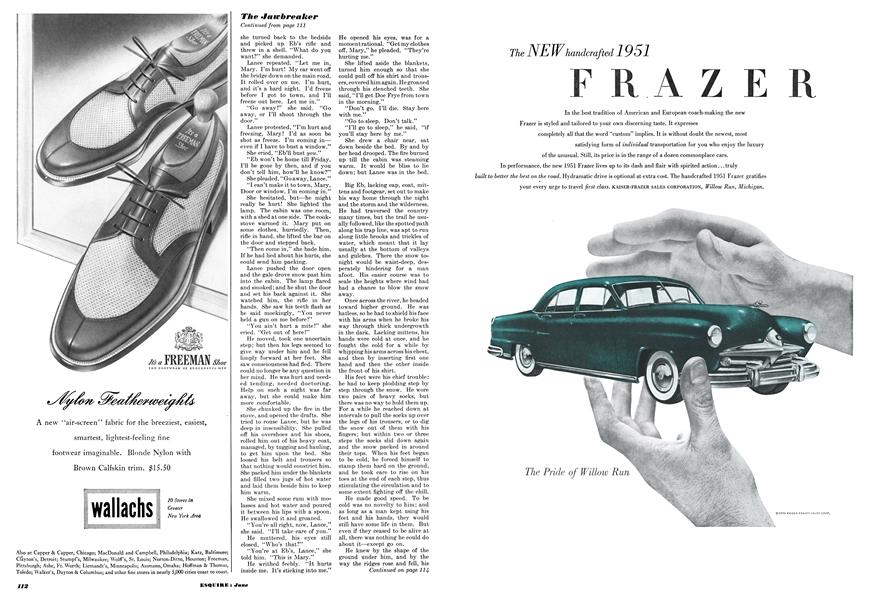 KAISER-FRAZER SALES CORP. | Esquire | JUNE, 1950