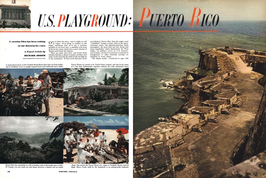 U.S. PLAYGROUND: PUERTO RICO