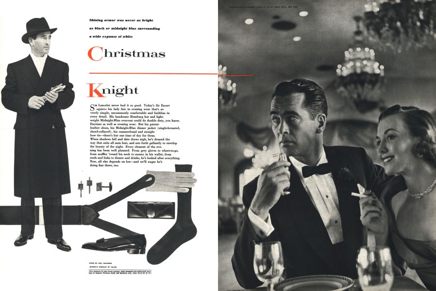 Christmas Knight Esquire DECEMBER, 1951