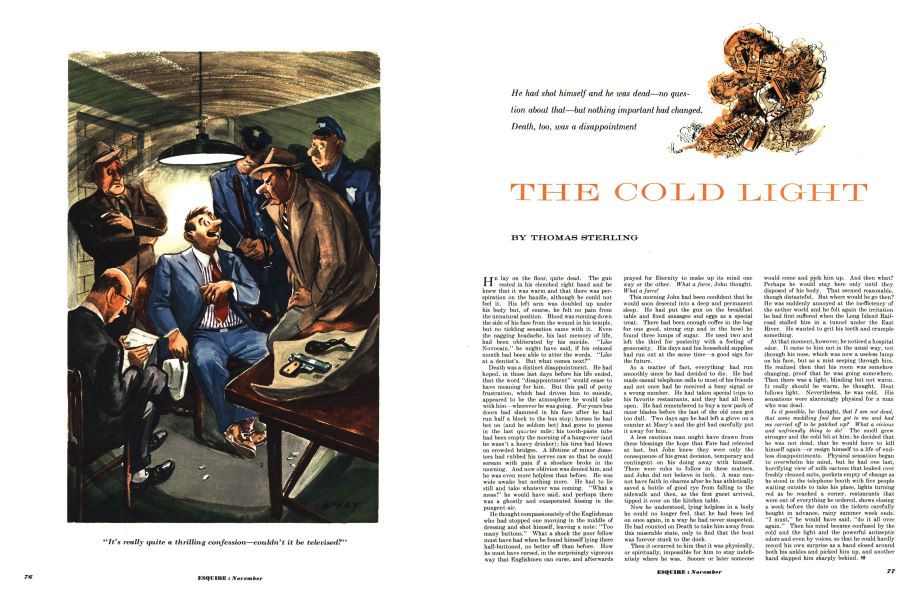 "It's Really Quite a Thrilling Confession—couldn't It Be Televised?"