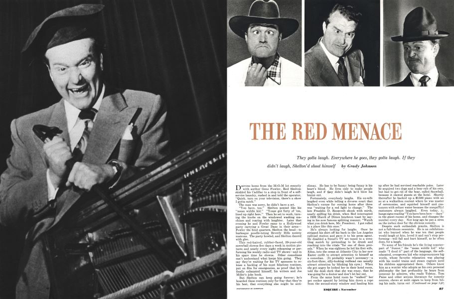 The Red Menace | Esquire | NOVEMBER, 1952