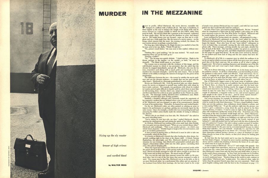 Murder in the Mezzanine