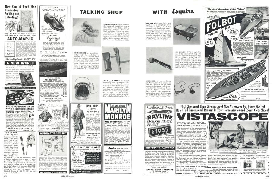 Cinema Lens Company Esquire JUNE 1955 Cinema Lens Company Esquire JUNE 1955