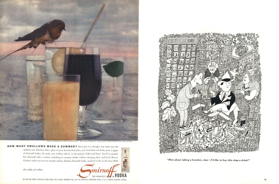 "How About Taking a Breather, Dear—i’d Like to Buy This Chap a Drink!"