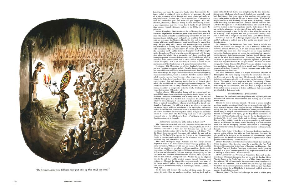 "By George, Have You Fellows Ever Put Any of This Stuff on Wax?"