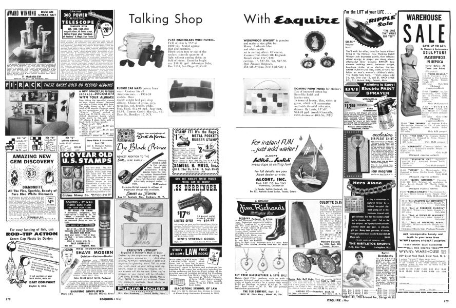 Advertisements | Esquire | MAY, 1959
