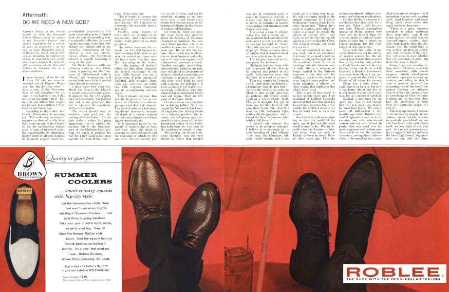 Brown Shoe Company: Summer Coolers | Esquire | JUNE,1956