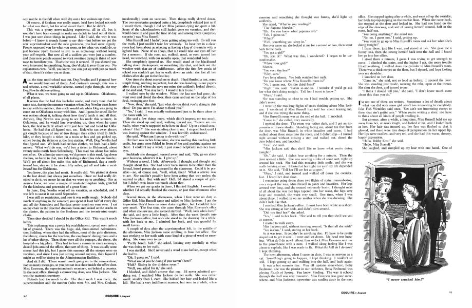 “I never touched him!”