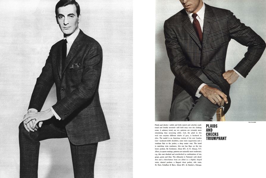 PLAIDS AND CHECKS TRIUMPHANT