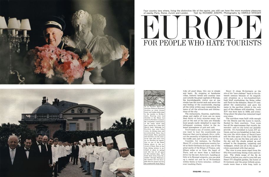 Europe For People Who Hate Tourists Esquire February 1963 Europe For People Who Hate Tourists Esquire February 1963
