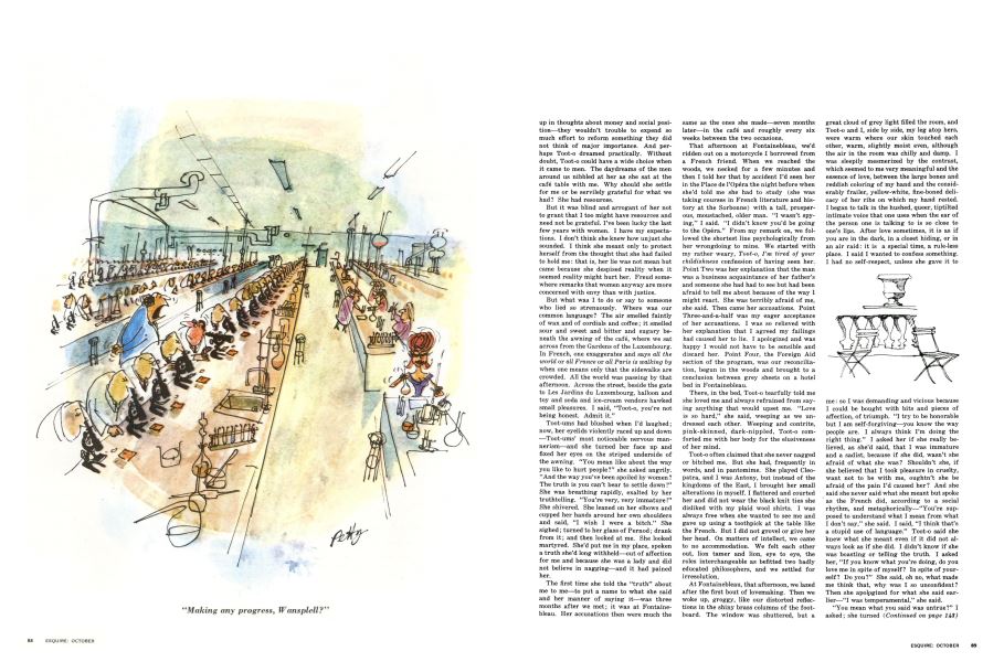 “Making Any Progress, Wansplell?”