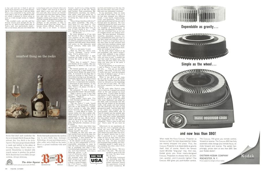 Advertisement: B and B | Esquire | OCTOBER, 1964
