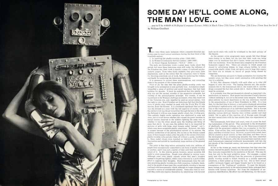 Some Day He Ll Come Along The Man I Love Esquire May 1966