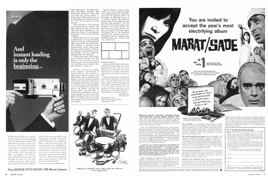 “Maybe He Shouldn’t Have Taken That Last Chorus—I Can’t Find Him!”