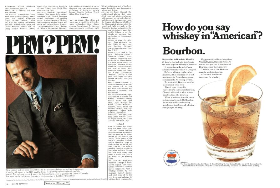 Advertisement Esquire September 1966
