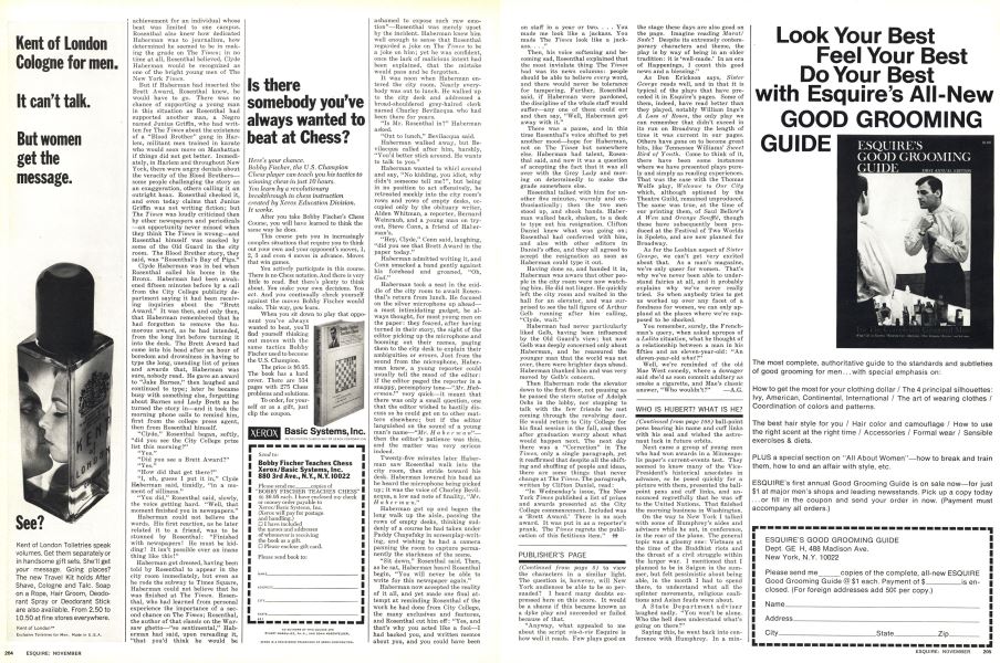 Advertisement Esquire November 1966