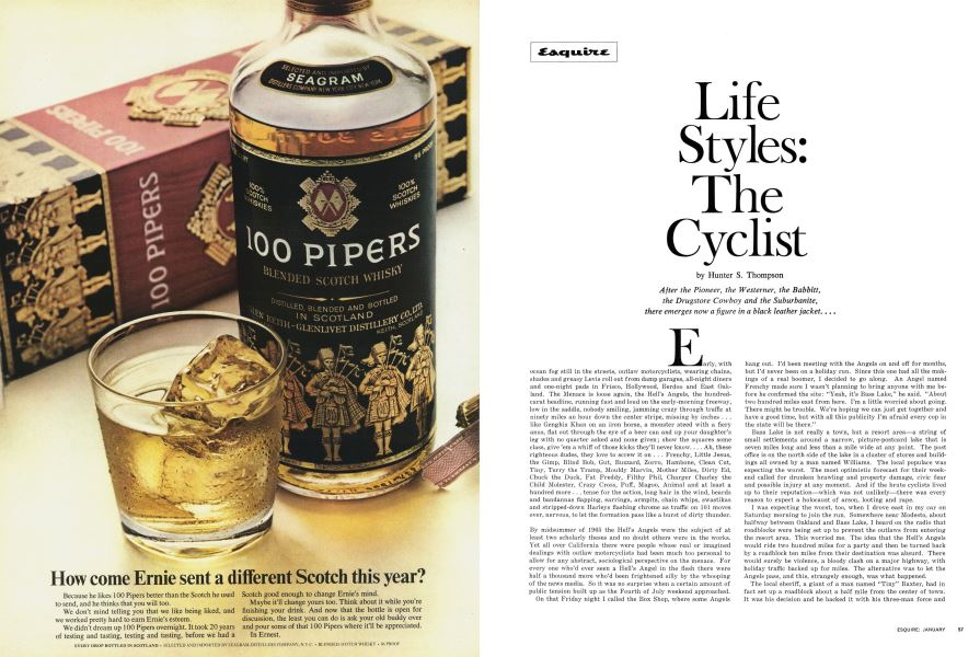 Life Styles: The Cyclist