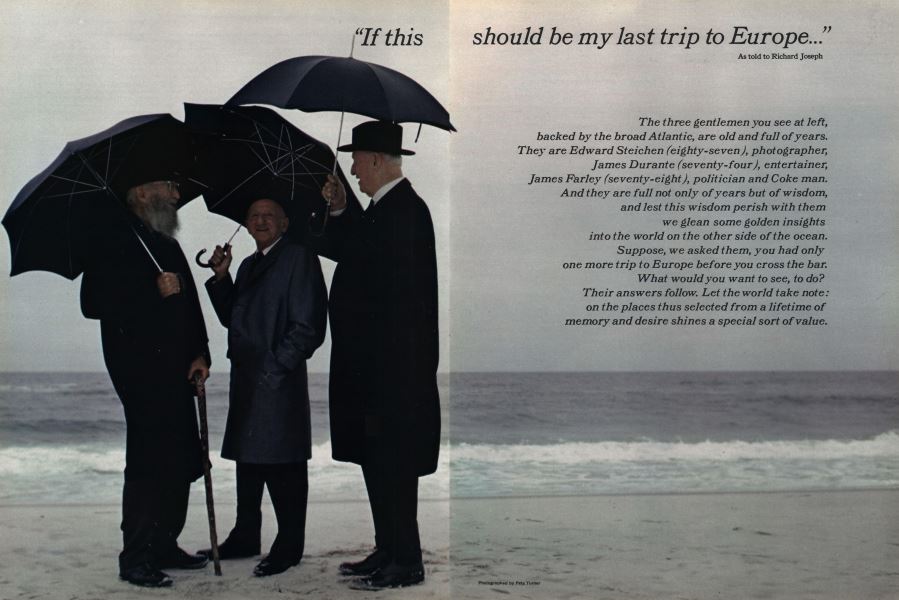 If This Should Be My Last Trip To Europe Esquire February 1967