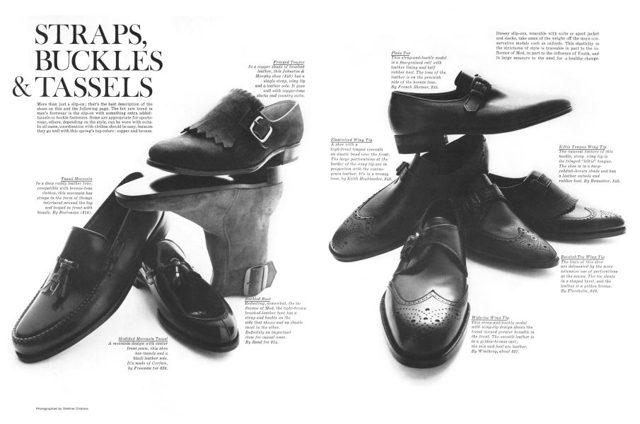 STRAPS, BUCKLES & TASSELS
