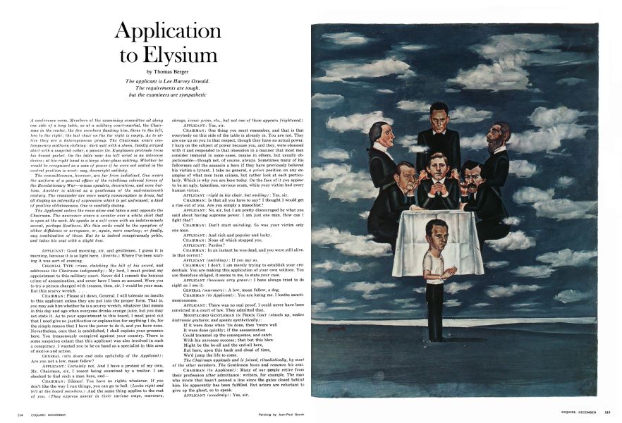 Application to Elysium