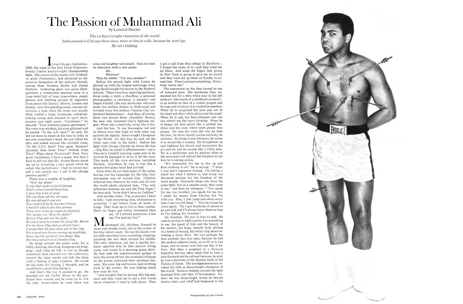 Muhammad Ali Is the Most Famous Man in the World, Esquire