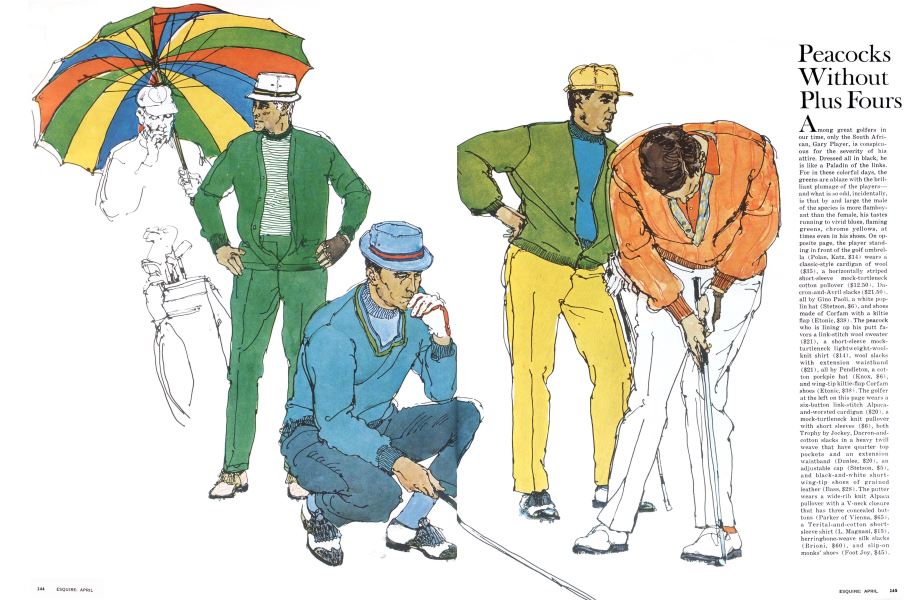 Peacocks Without Plus Fours