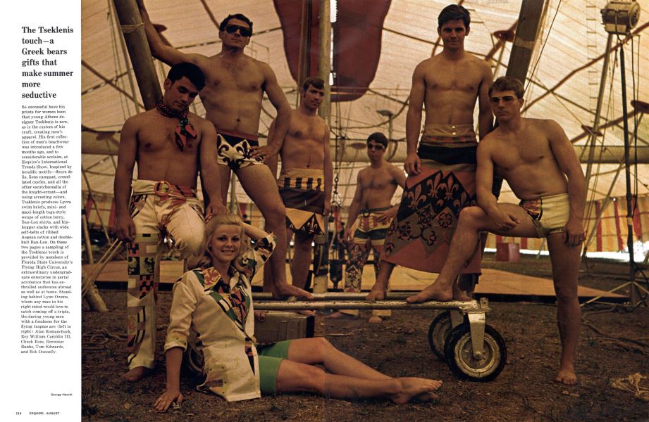 The Tseklenis Touch—a Greek Bears Gifts That Make Summer More Seductive