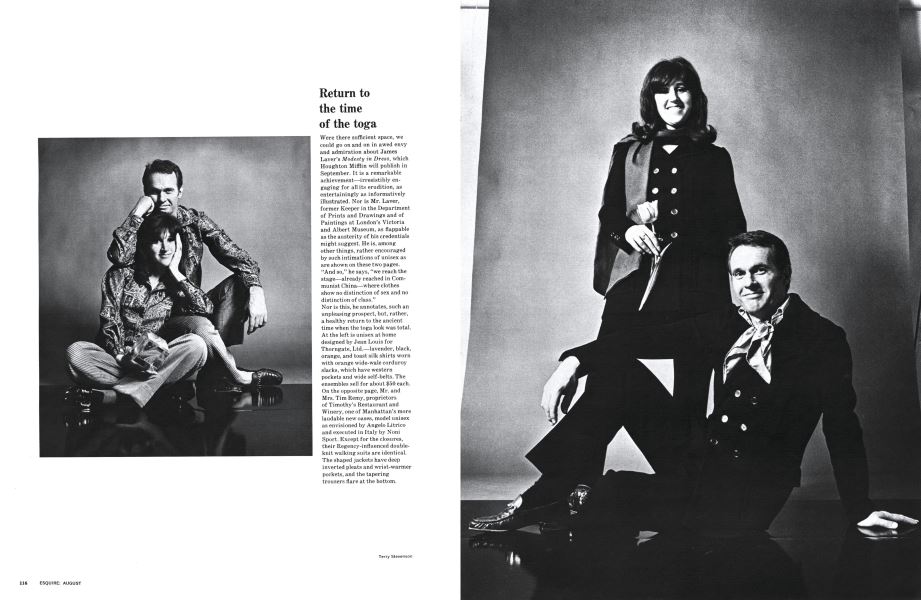 Return to the Time of the Toga