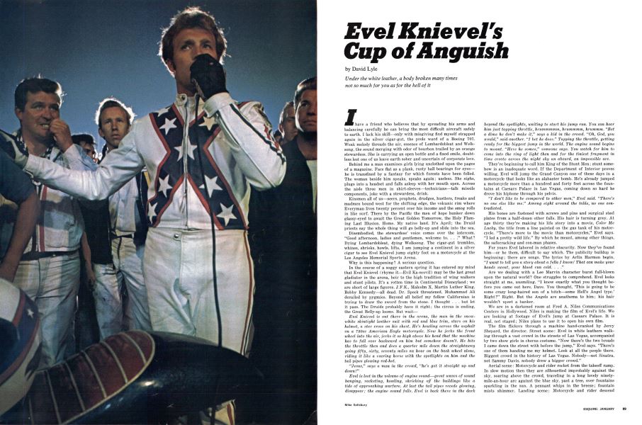 Evel Knievel's Cup of Anguish