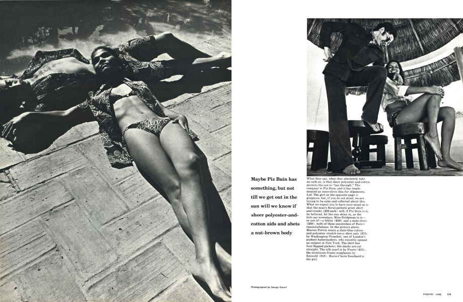 Maybe Piz Buin Has Something, But Not Till We Get Out in the Sun Will We Know If Sheer Polyester-an