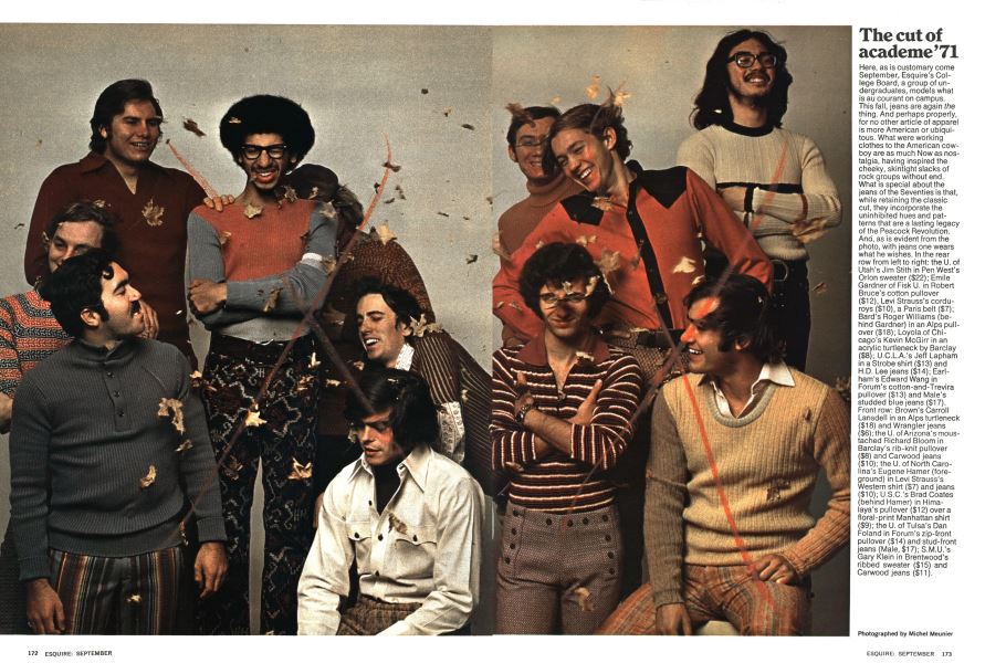 The Cut of Academe '71