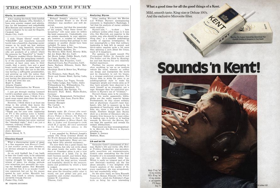 THE SOUND AND THE FURY