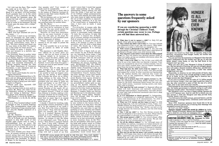 Christian Children’s Fund, Inc. Esquire MARCH 1972