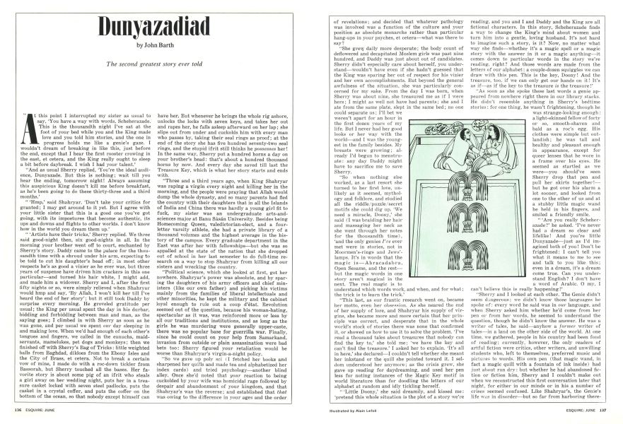 Dunyazadiad Esquire June 1972 - 