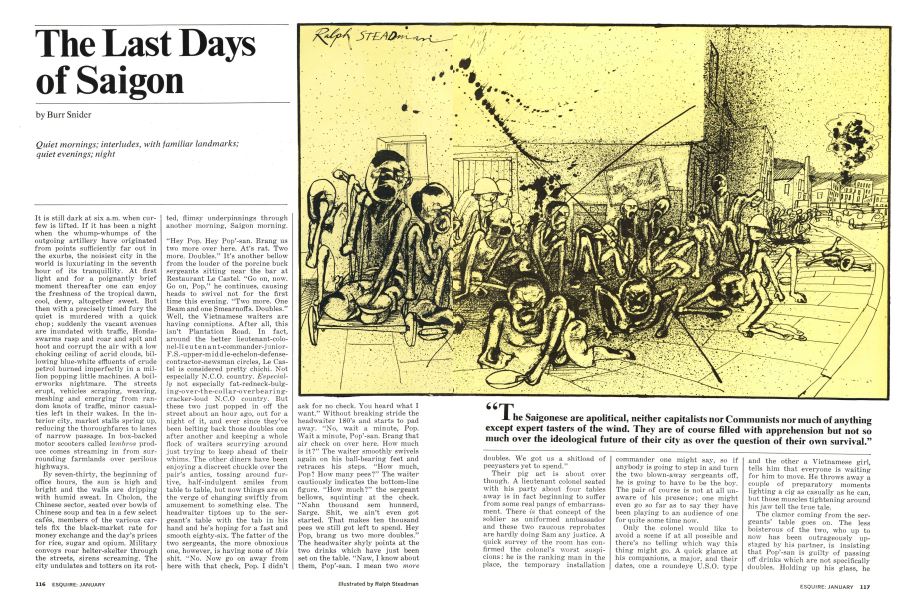 The Last Days of Saigon | Esquire | JANUARY 1973