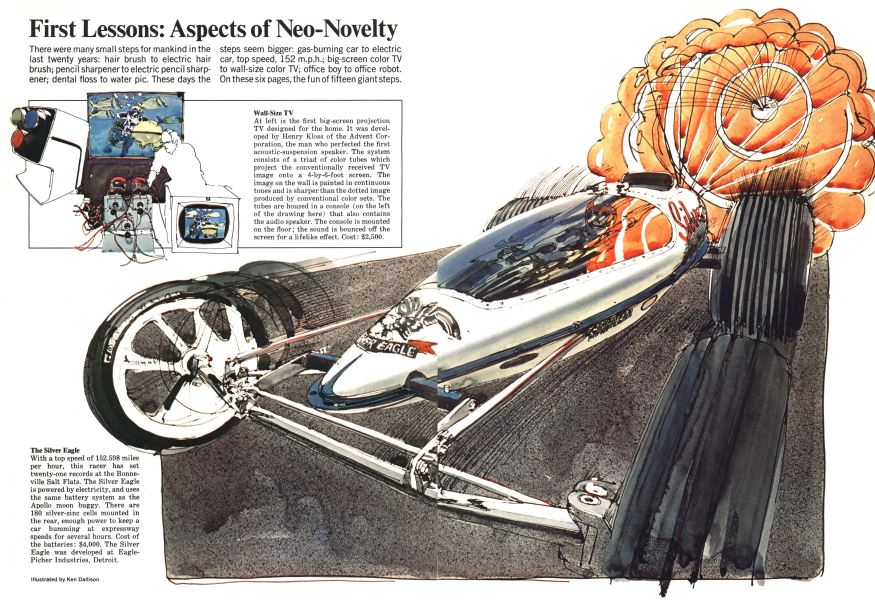 First Lessons: Aspects of Neo-novelty | Esquire | MAY 1973