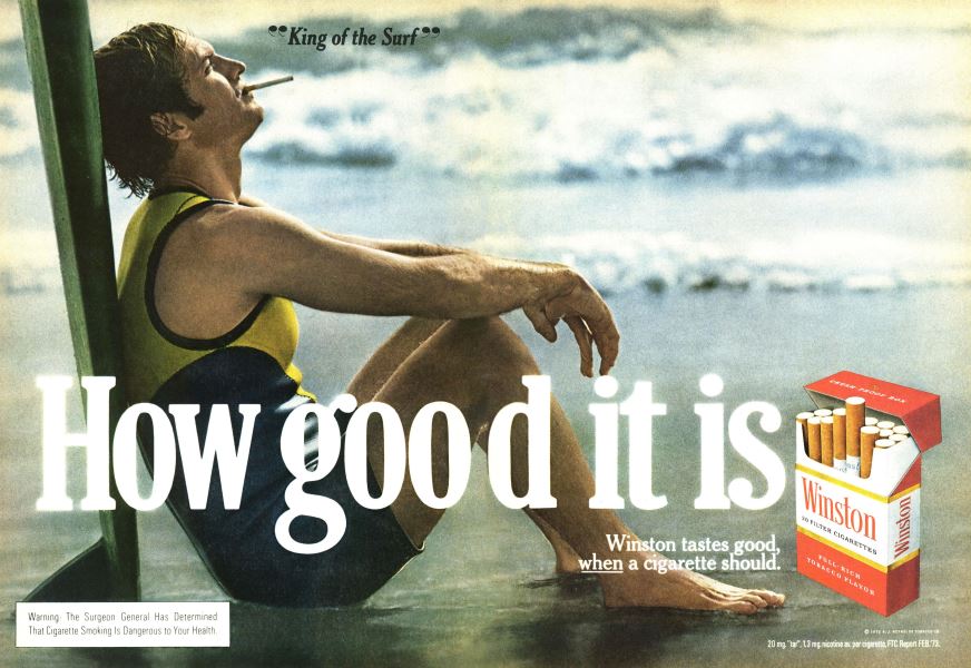 R. J. REYNOLDS TOBACCO CO.: Winston | Esquire | AUGUST 1973